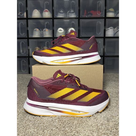 adidas Men's Adizero SL2 Arizona State University Sun Devils Size 9.5 JQ0236 - Picture 1 of 8